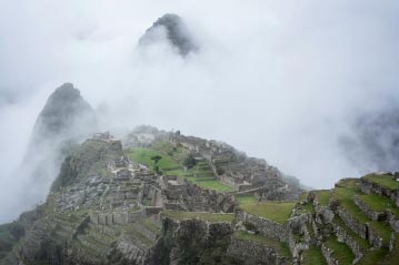Cloud Covering Mountain Top